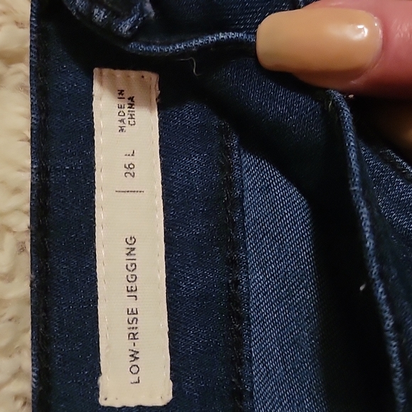 Pacsun super stretch jegging 26L. Dark wash - Picture 3 of 4